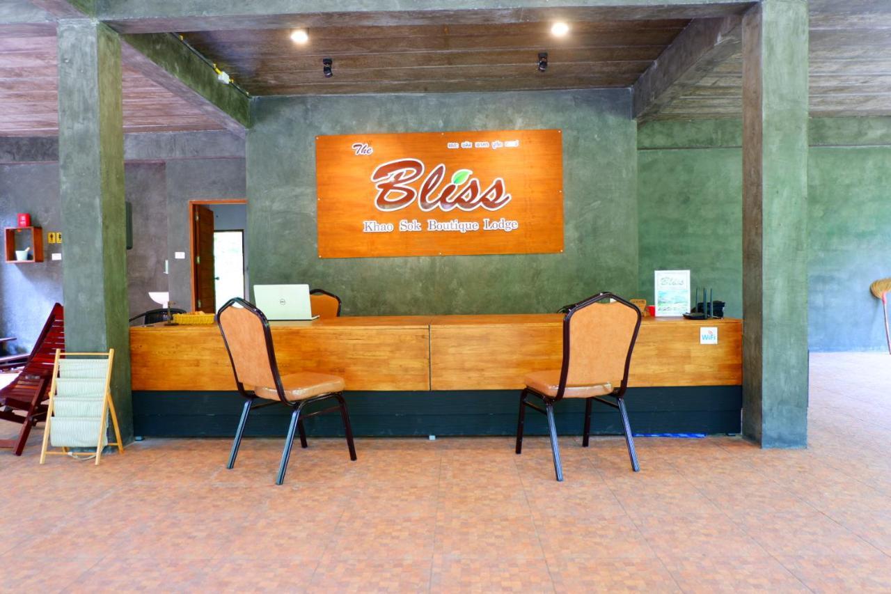 The Bliss Khao Sok Boutique Lodge Khao Sok National Park Exteriör bild